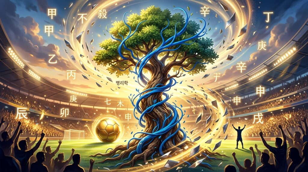손흥민 사주 명식을 을유일주와 천을귀인·도화살, 대운 흐름으로 풀이한 명리학 칼럼 대표 이미지